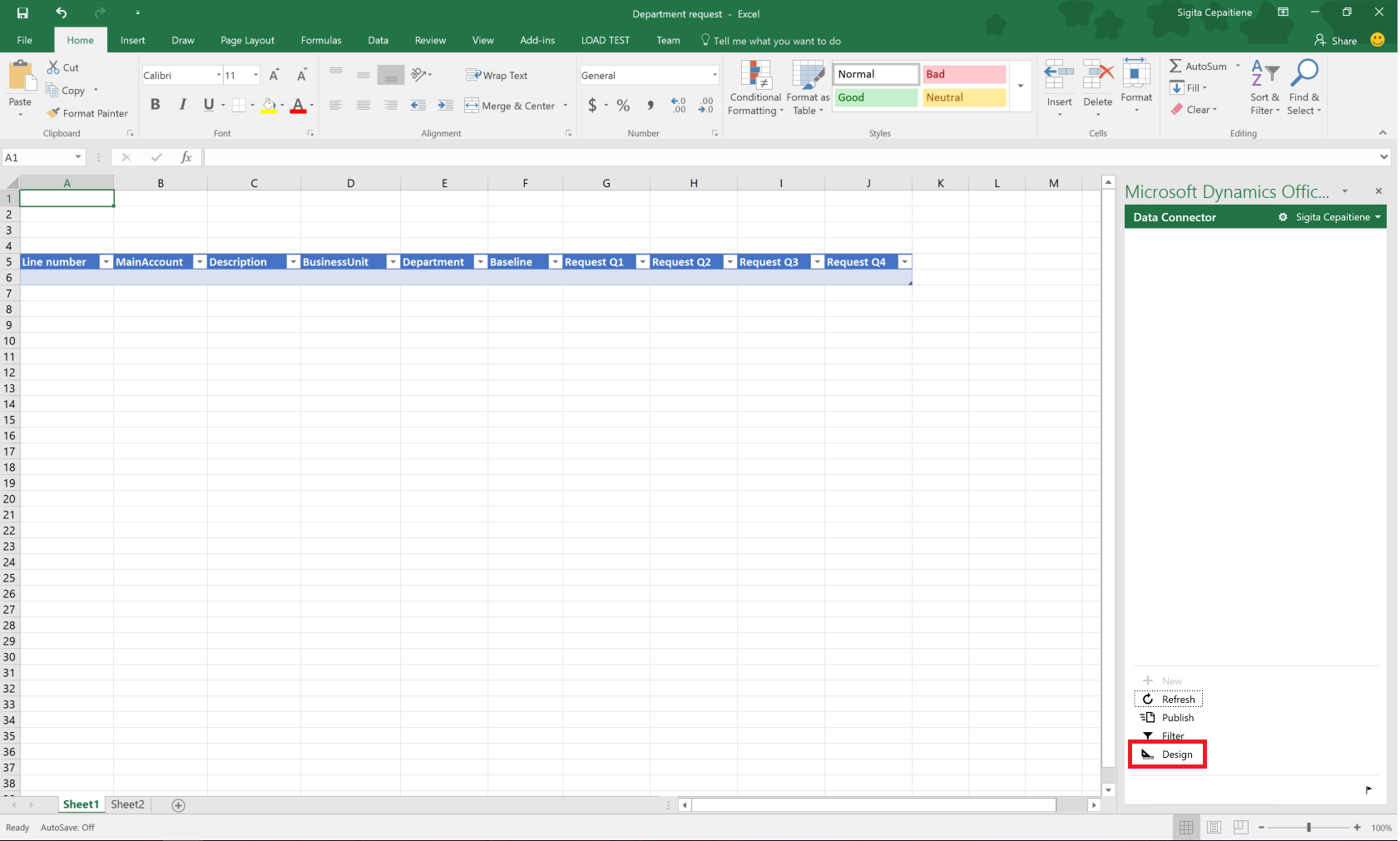 microsoft excel is an example of