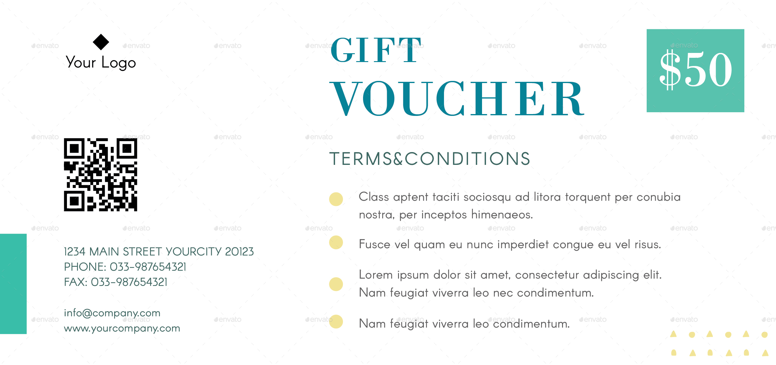 gift voucher terms conditions example