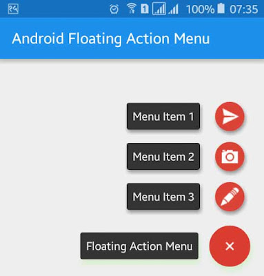 android checkable menu item example