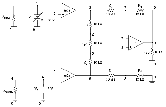 circuit simulation with spice for ac circuits example