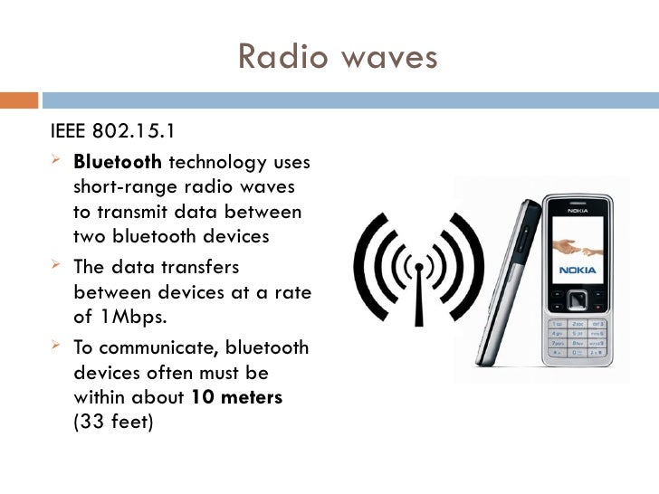 a example of radio waves