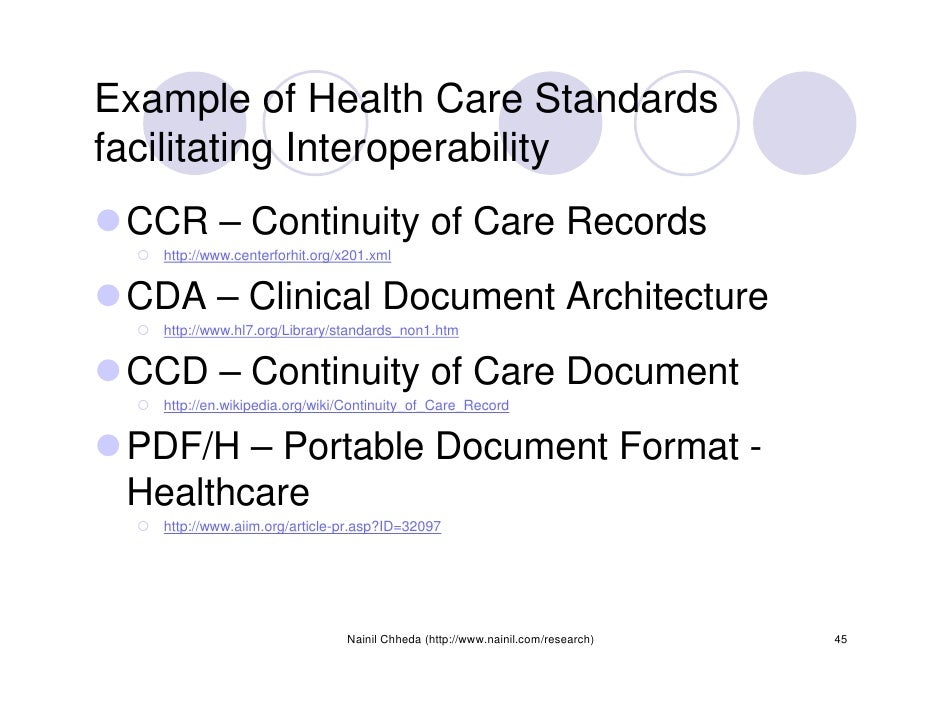 continuity of care record example