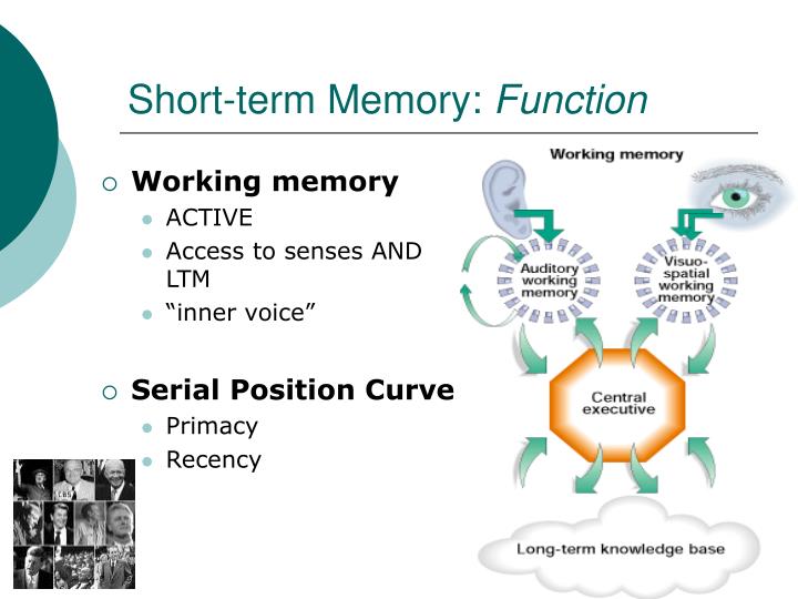 example for short term memory