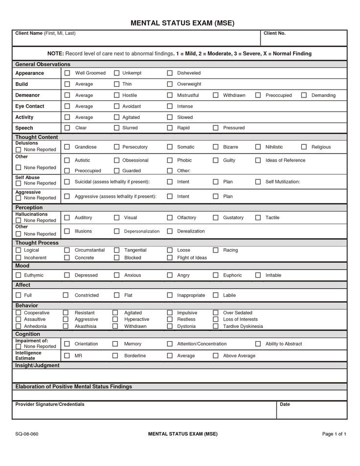 example of status report occupational therapy