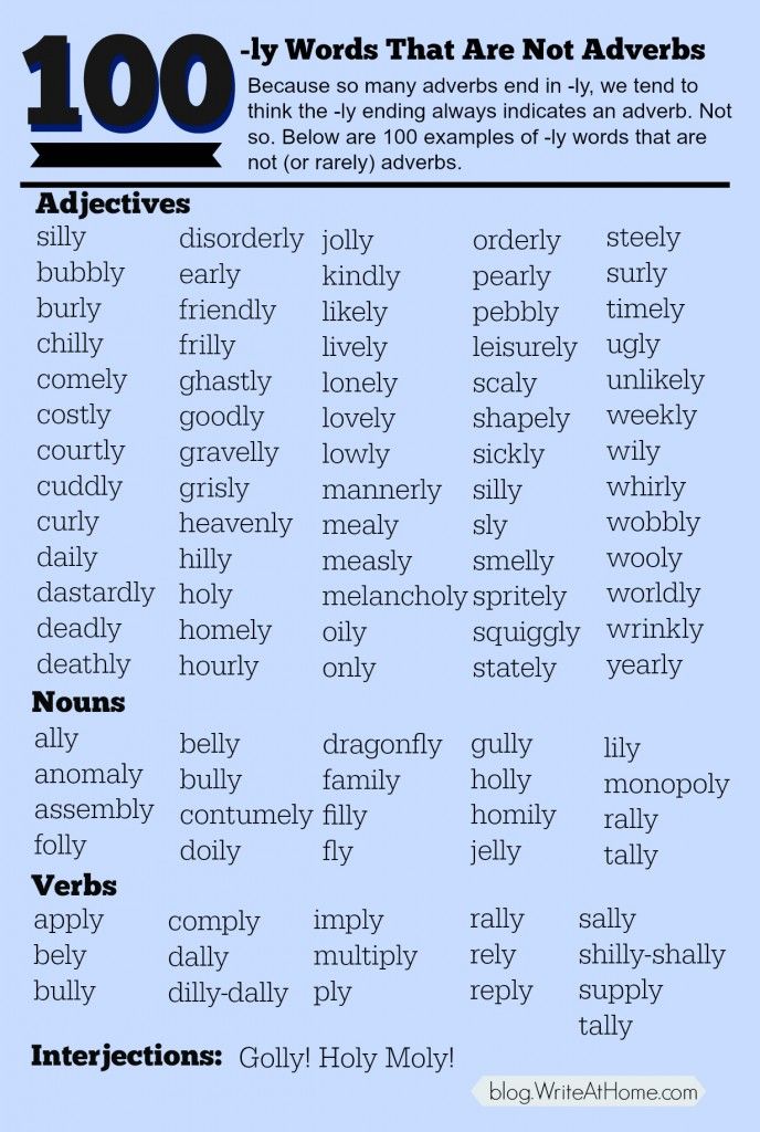 adjective for the word example