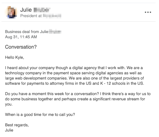 decline job offer email example