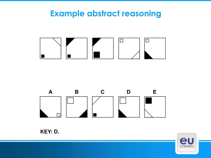 example of abstract reasoning test