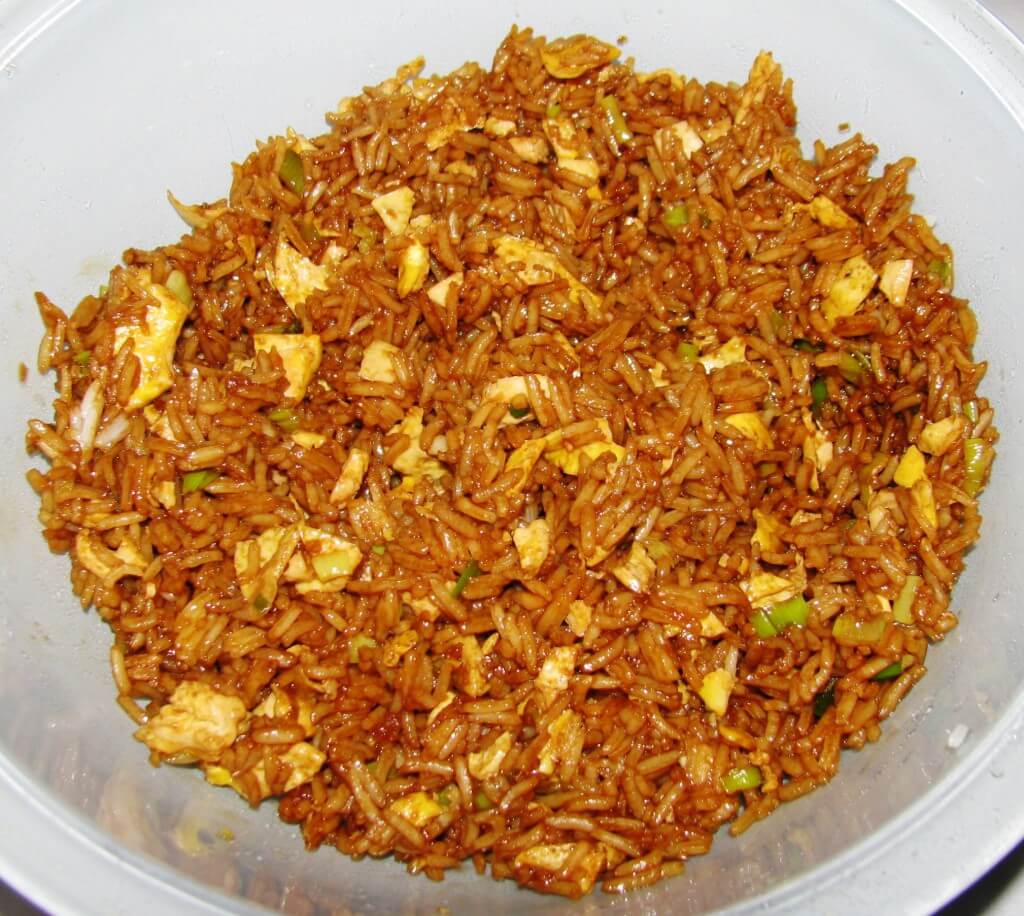 example of procedure text how to make fried rice